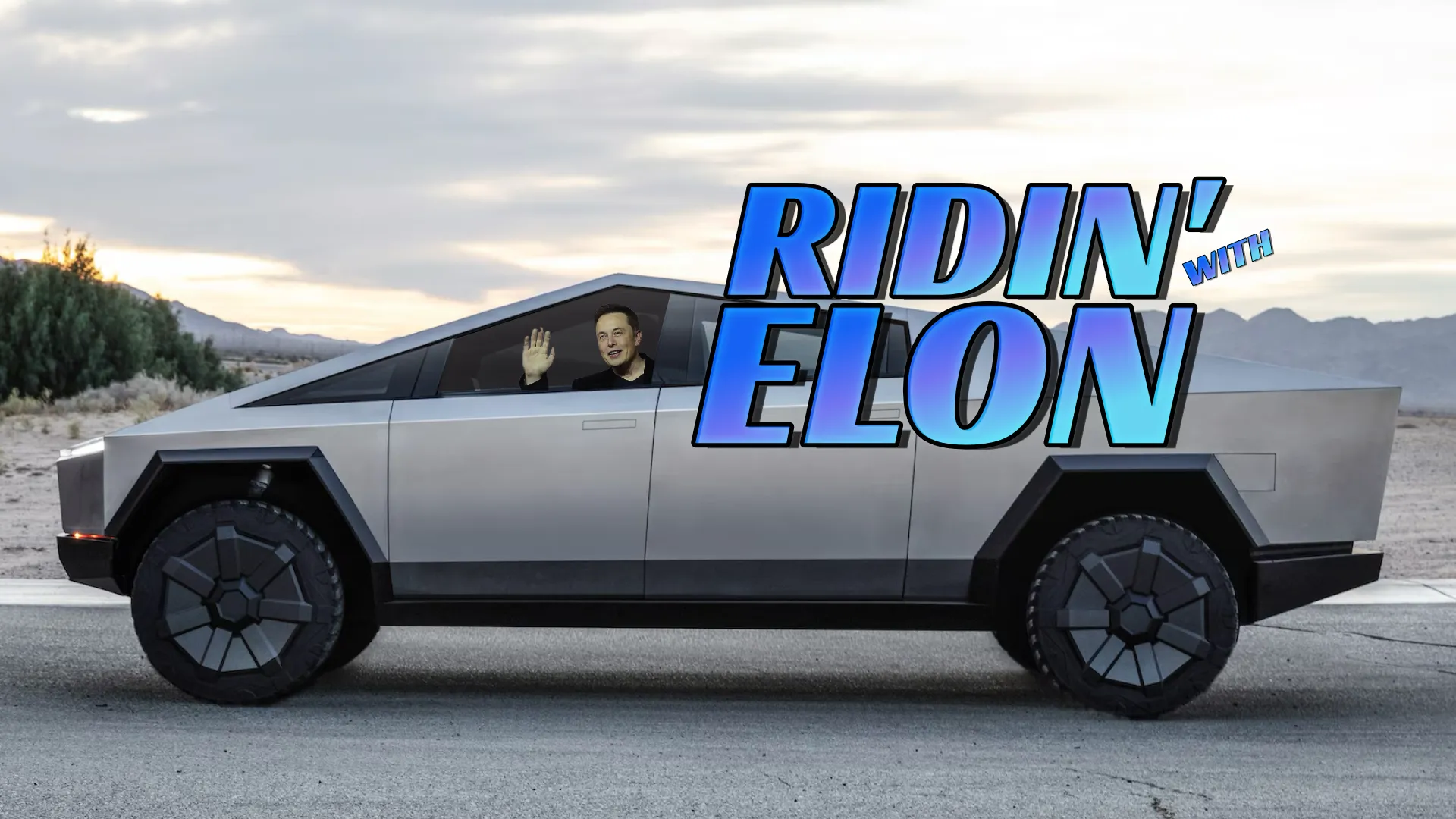 Riding With Elon Musk - take a ride in the Wankpanzer if you dare!